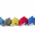 Kzl-2505022 Peluş Yunus Balık 23 Cm 5 Renk-12 Li Torba