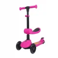 L52ın1-p Lamborghini Lisanslı Katlanır Oturaklı Işıklı Scooter Pembe