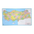 Lcsh001 Laço Siyasi Harita Çerçeveli Puzzle