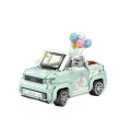 Lz-1132 Loz Balon Arabası Yeşil 779 Parça Block Oyuncak