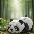 Lz-8804 Loz Dinlenen Panda 340 Parça Block Oyuncak