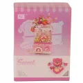 Lz1680 Loz Sevimli Gashapon Makineleri Pembe  Block Oyuncak 428 Parça
