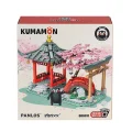 P880011 Panlos Brick - Kumamon, Kiraz Çiçeği Parkında 537 Parça Yapım Seti