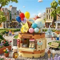 P881201 Panlos Teddy Bear Koleksiyonu Dondurma Dünyası 354 Parça Block Oyuncak