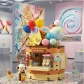 P881201 Panlos Teddy Bear Koleksiyonu Dondurma Dünyası 354 Parça Block Oyuncak