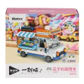 P885301 Panlos Brick - One Meow Serisi -  Guazinin Dondurma Arabası 723 Parça Yapım Seti