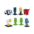 Pmı/mc22270 Minecraft 3d Toppeez 8li Deluxe Figür Seti Seri 2 Asorti