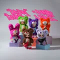 Popcsrb005 Rebel Bear Pozlanabilir Figür Çantalı Serisi 6lı Display