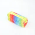 UNICUS Big Zip Süper Rainbow Tavşan Tüyü XL Kalem Kutu UNCS-988