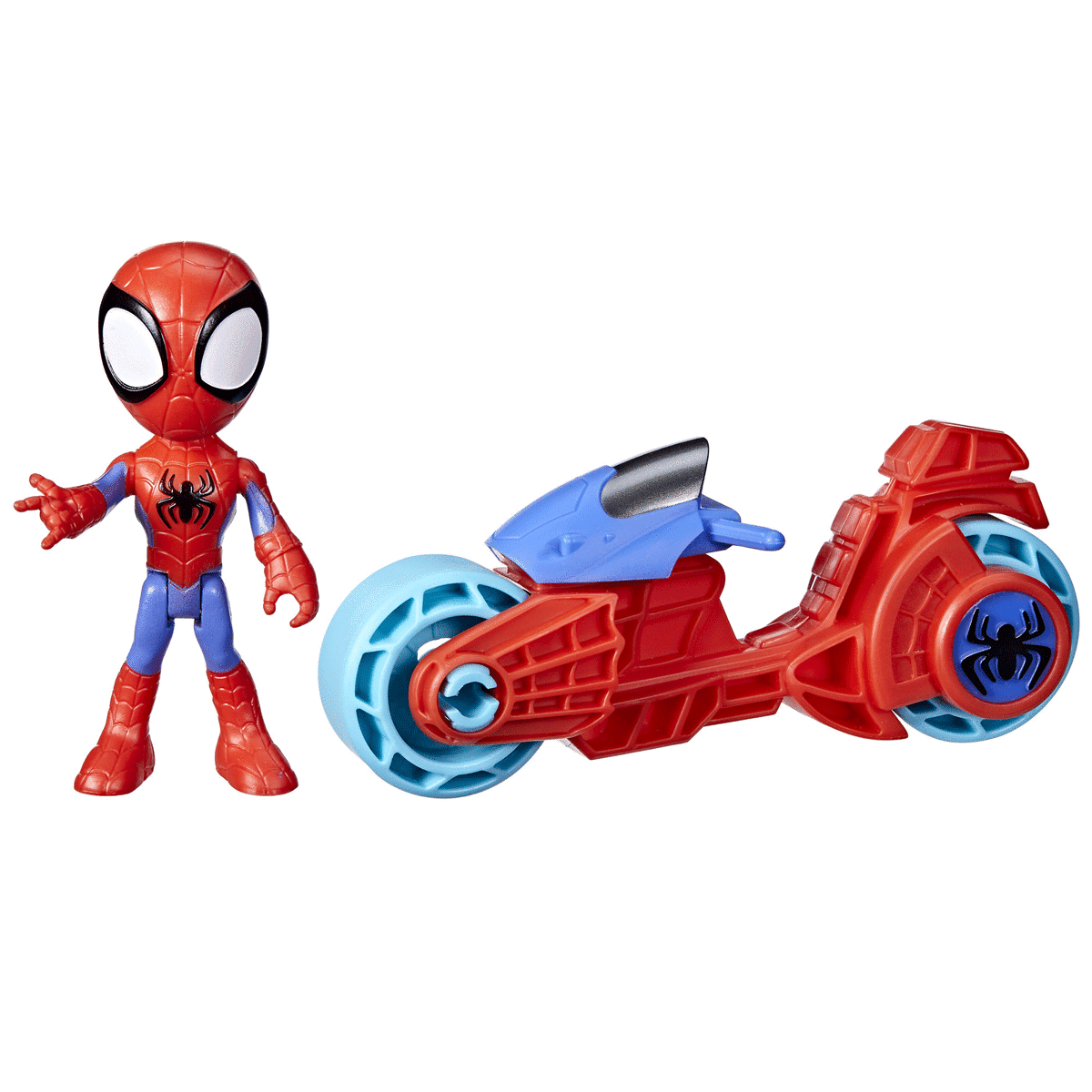 F6777 Spidey Ve İnanılmaz Arkadaşları - Motorsiklet Ve Figür +3 Yaş