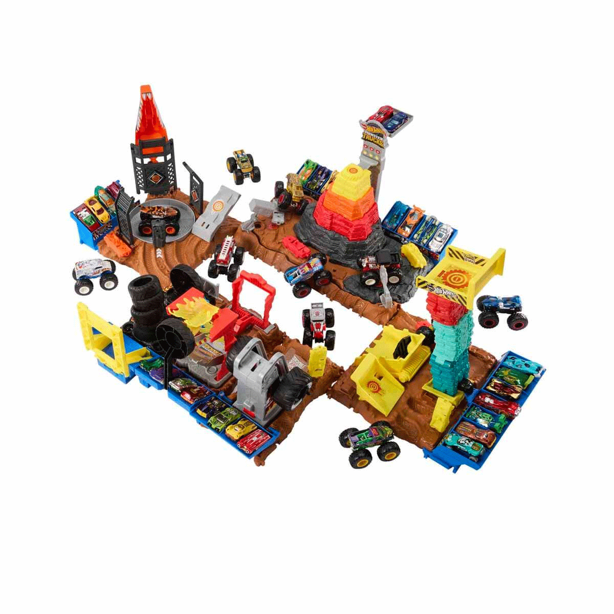 Hnb87 Hot Wheels Monster Trucks Arenada Mücadeleye Başlangıç Setleri