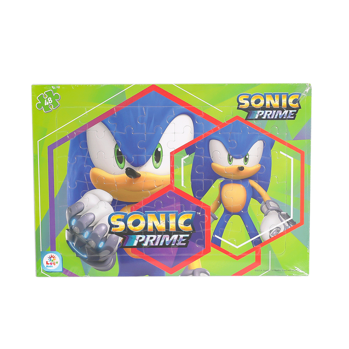 So7869 Sonic 48 Parça Frame Puzzle -laçokids