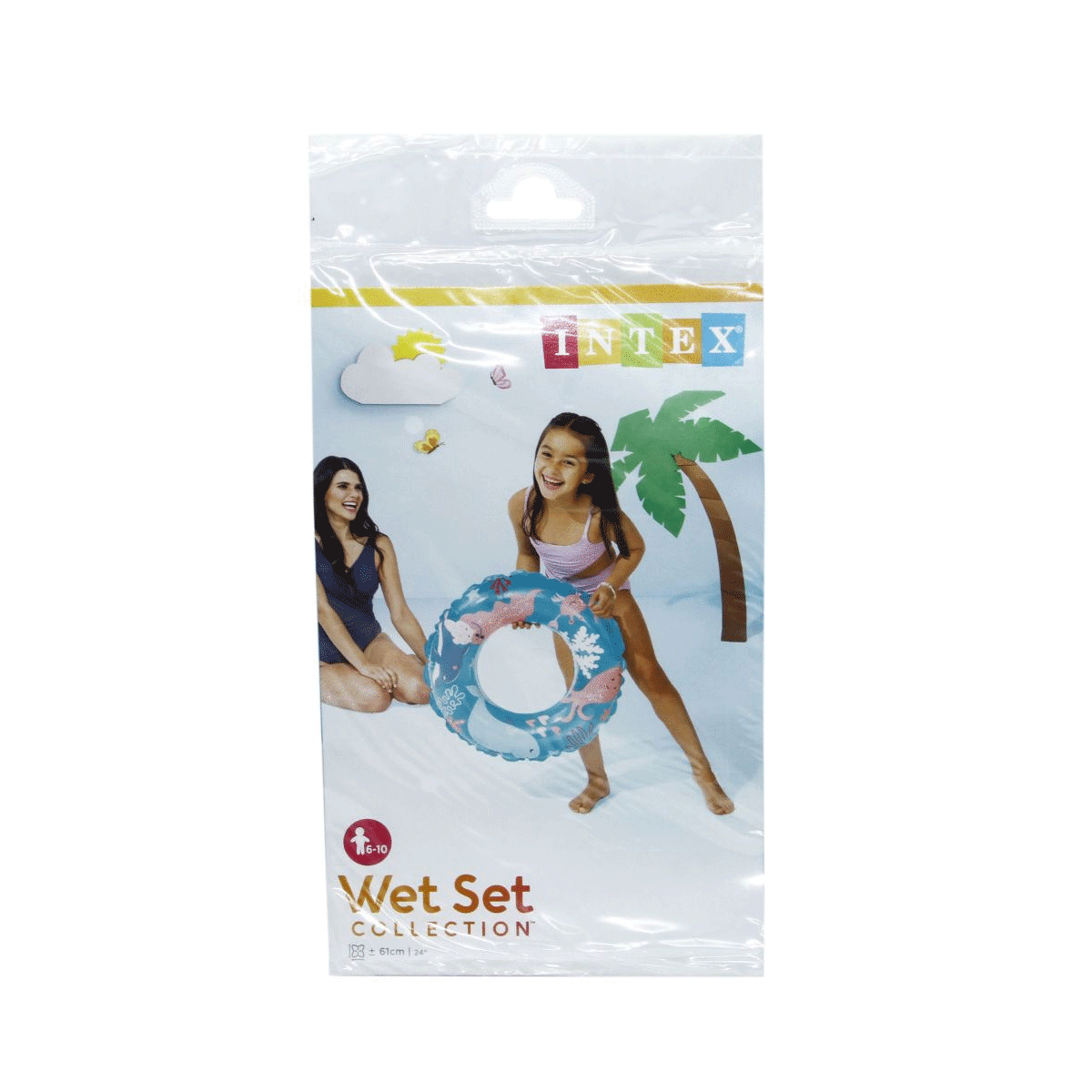 Is59242 Şeffaf Baskılı Simit 61 Cm - Vardem Oyuncak