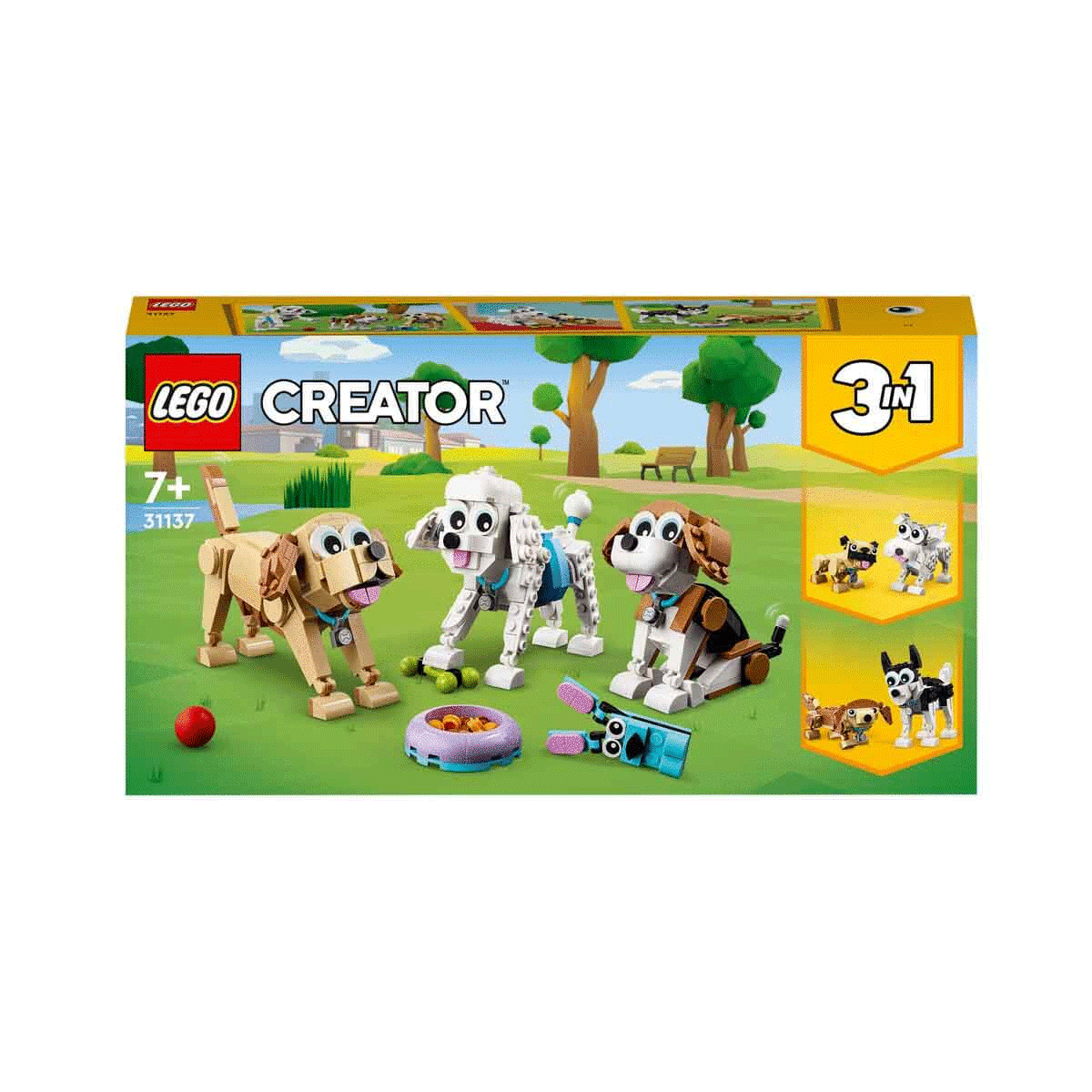 31137 Lego Creator 3in1 - Sevimli Köpekler 475 Parça +7 Yaş