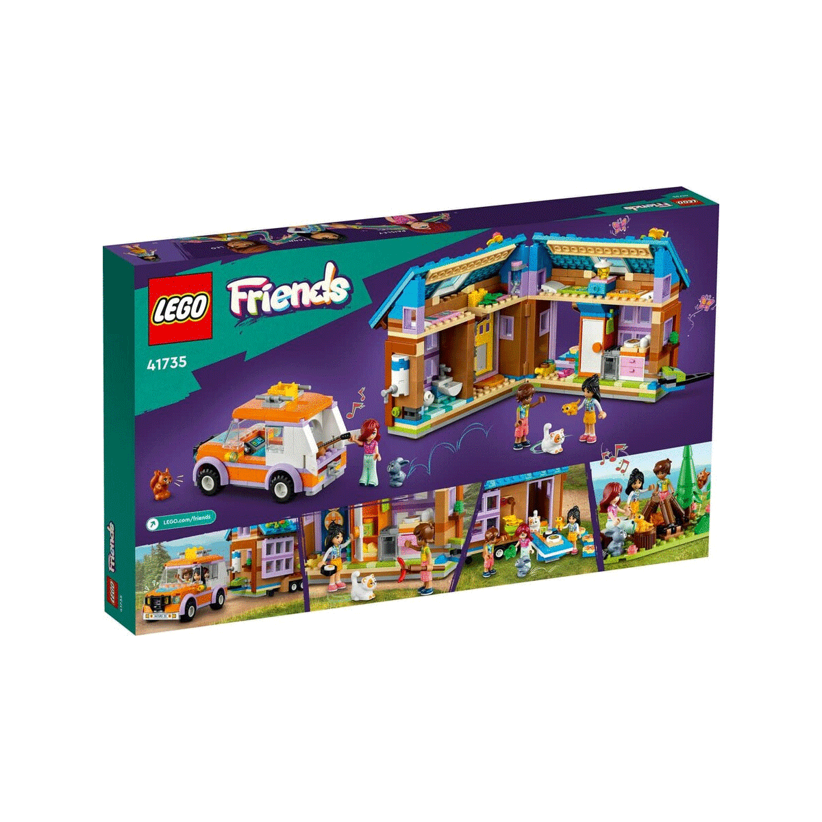 41735 Lego Friends - Mobil Küçük Ev 785 Parça +7 Yaş
