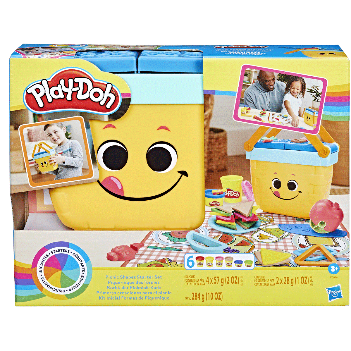 F6916 Play-doh Piknik Şekilleri Başlangıç Seti +3 Yaş