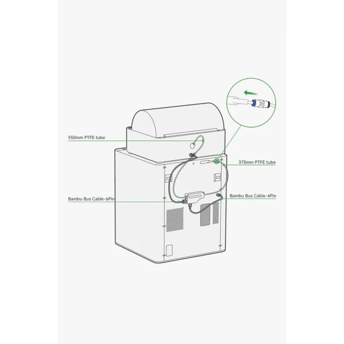 Bambu Lab Filament Buffer P1P-P1S-X1C