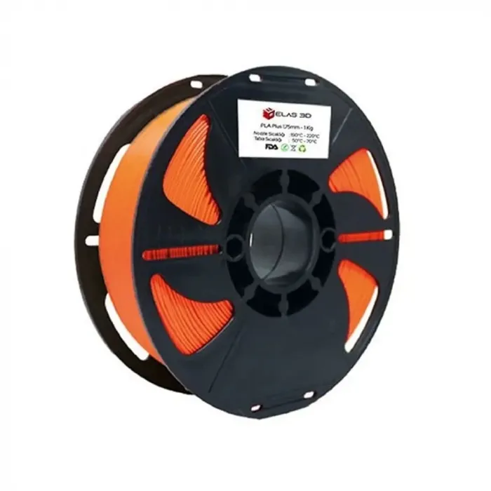 Elas 1.75mm Turuncu Pla Plus Filament
