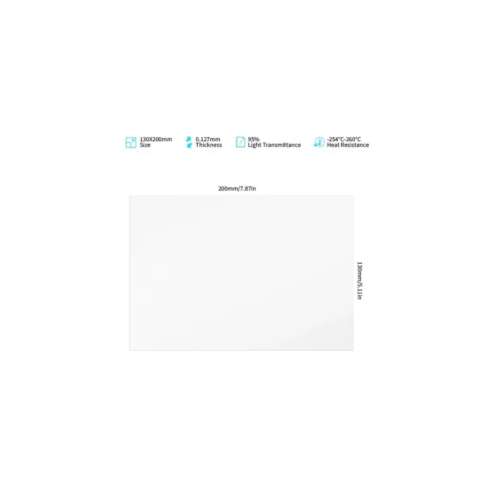 ELEGOO PFA Film 5 Adet - Mars 4 DLP