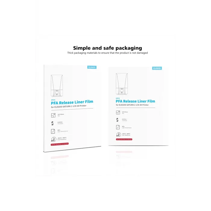 ELEGOO PFA Film 5 Adet - Saturn 2/3