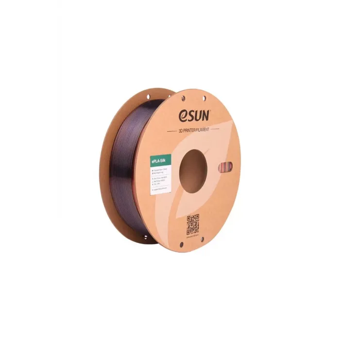 Esun eSilk-PLA Filament Rainbow Morning Glow