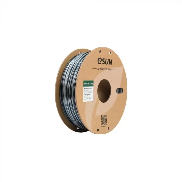 Esun Pla-Silk Candy Filament Silver-Black
