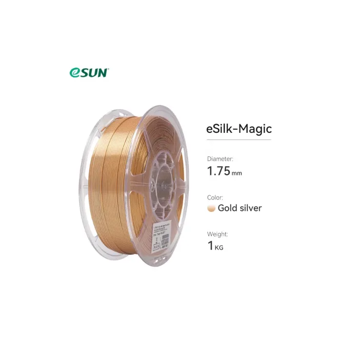 Esun PLA-Silk Magic Filament Gold-Silver