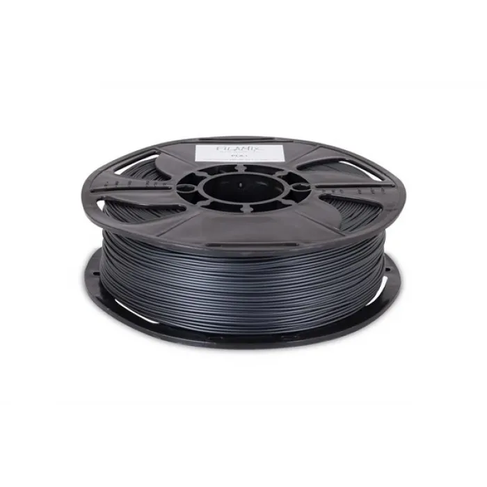 Filamix Koyu Gümüş Gri Filament PLA + 1.75mm 1 KG Plus