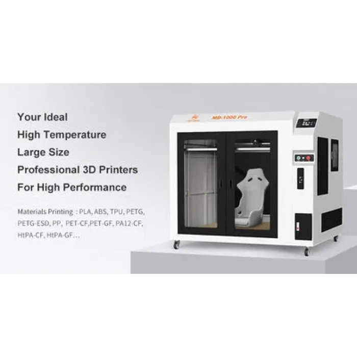 Mingda MD-1000 PRO Endüstriyel 3D Printer : 1 m3 Hacimli Prototipler için