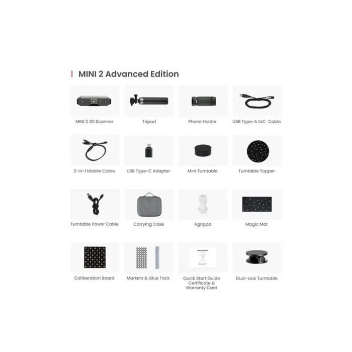 Revopoint Mini 2 Advanced Edition 3d Scanner