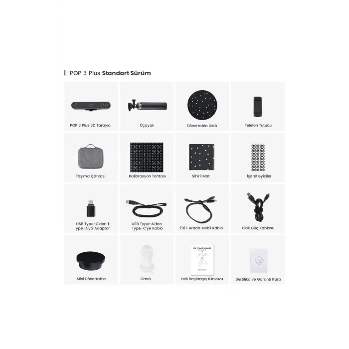 Revopoint Pop 3 Plus Standart Edition 3d Scanner