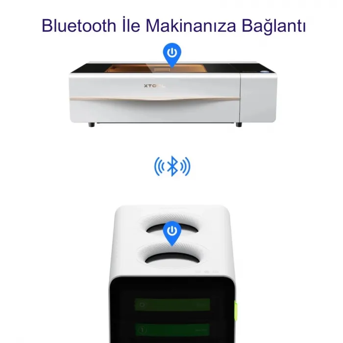 xTool AP2 SÜPER SİKLON HAVA KOKU TEMİZLEME MAKİNASI (P2S/P2/F1/F1ULTRA/M1/M1Ultra/S1/D1)