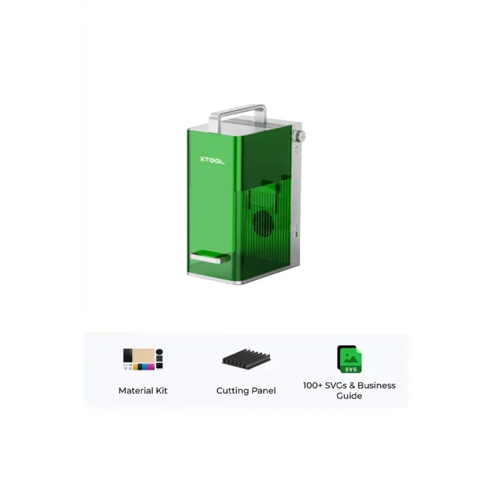 xTool F1 Light Green Lazer Gravür ve Kesici