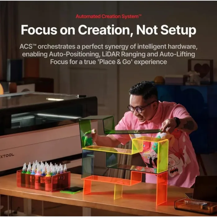 xTool P3 80W CO2 LAZER MAKİNASI