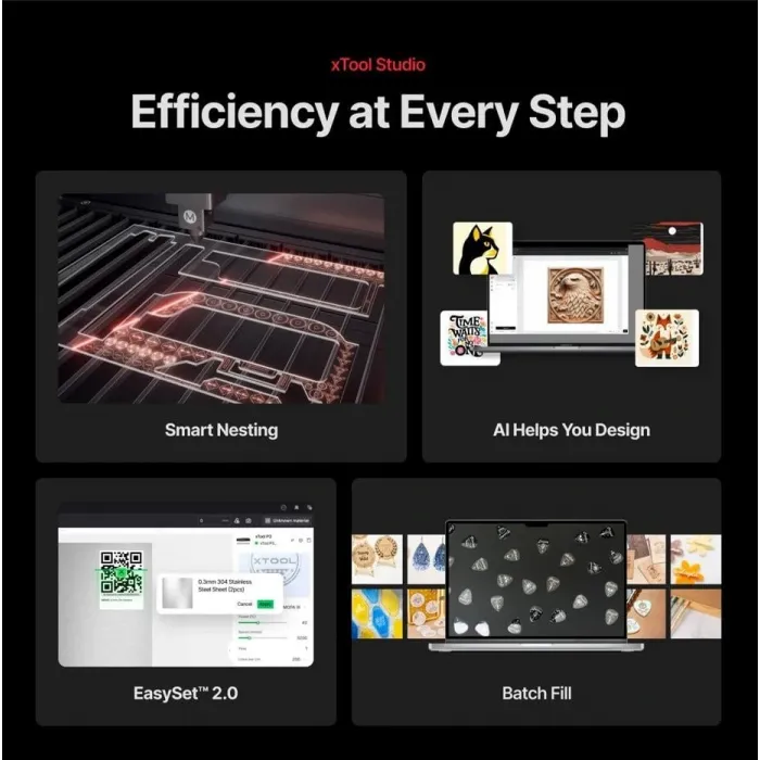 xTool P3 80W CO2 LAZER MAKİNASI