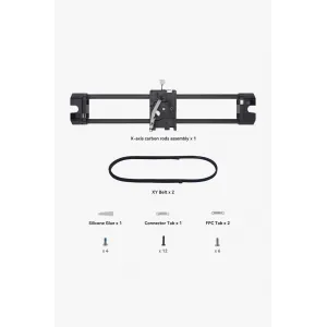 Bambu Lab X Axis Carbon Rods Assembly P1P-PFS-X1C-X1-X1E