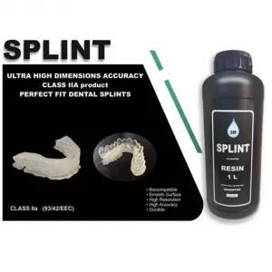 Senertek Splint Dental Plak Reçinesi 1L