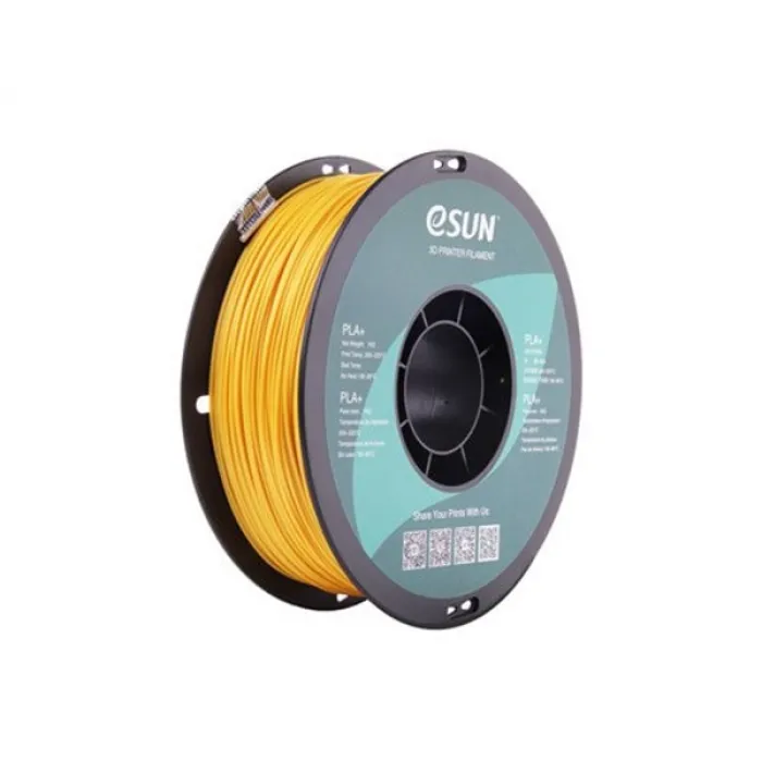 eSUN Gold Pla+ Filament 1.75mm 1 KG