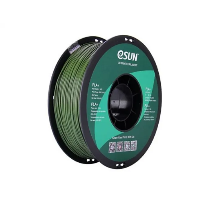 eSUN Zeytin Yeşili Pla+ Filament 1.75mm 1 KG