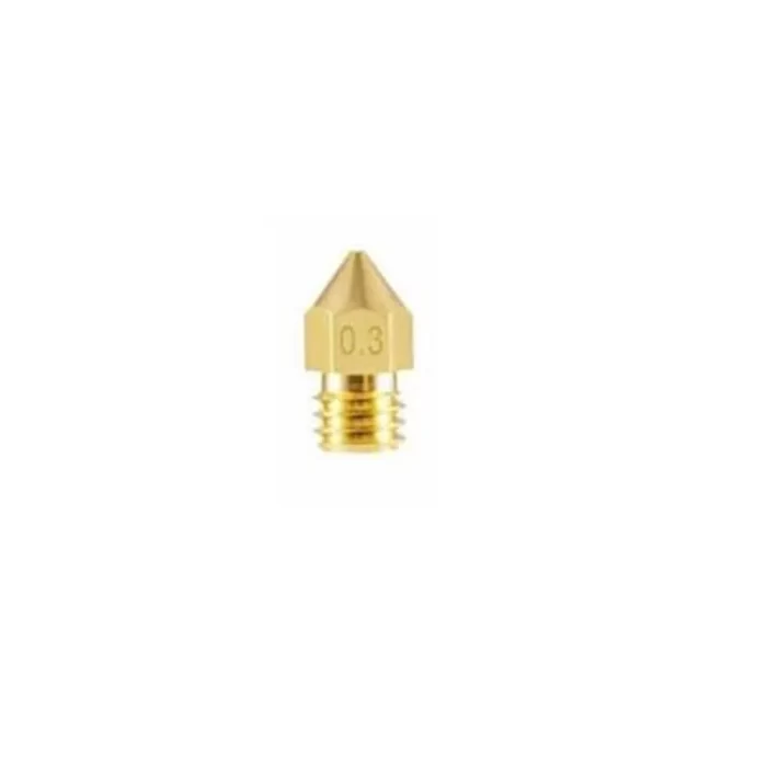 0.3mm Mk8 Pirinç Nozzle- Creality Ender 3 V2/Ender 3 Pro/Cr10 Uyumlu