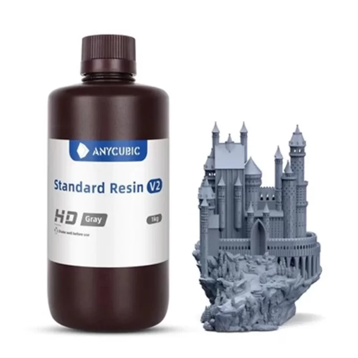 ANYCUBİC STANDARD RESİN V2 HD GRAY (HD GRİ)