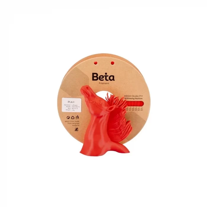 Beta Pla+ Filament Kiss Red