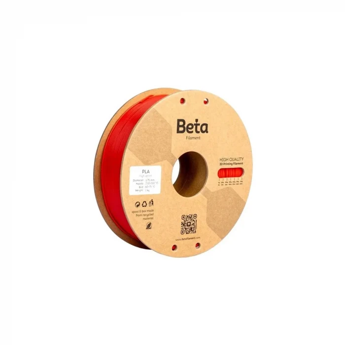 Beta Pla+ Filament Kiss Red