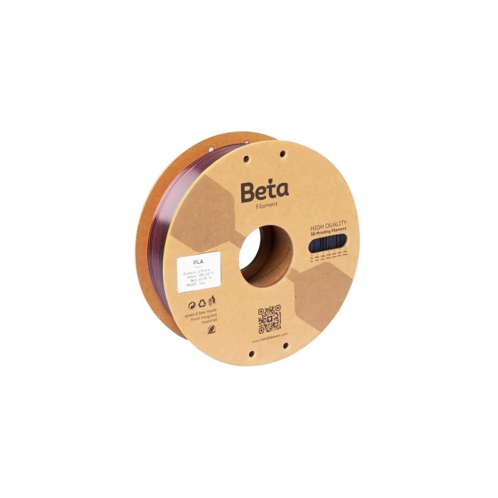 Beta PLA-Magic Silk Filament Black Red