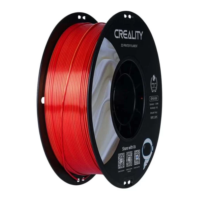 Creality CR-Silk Filament - Altın-Kırmızı - 1 Kg - Çift Renkli