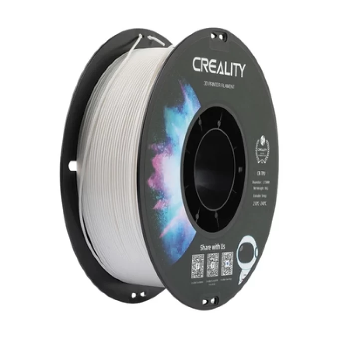 Creality CR-TPU Filament Beyaz 1.75mm 1kg