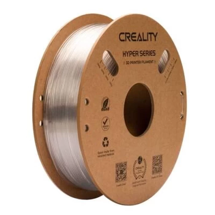 Creality Hyper PETG Transparan Filament 1.75mm 1Kg