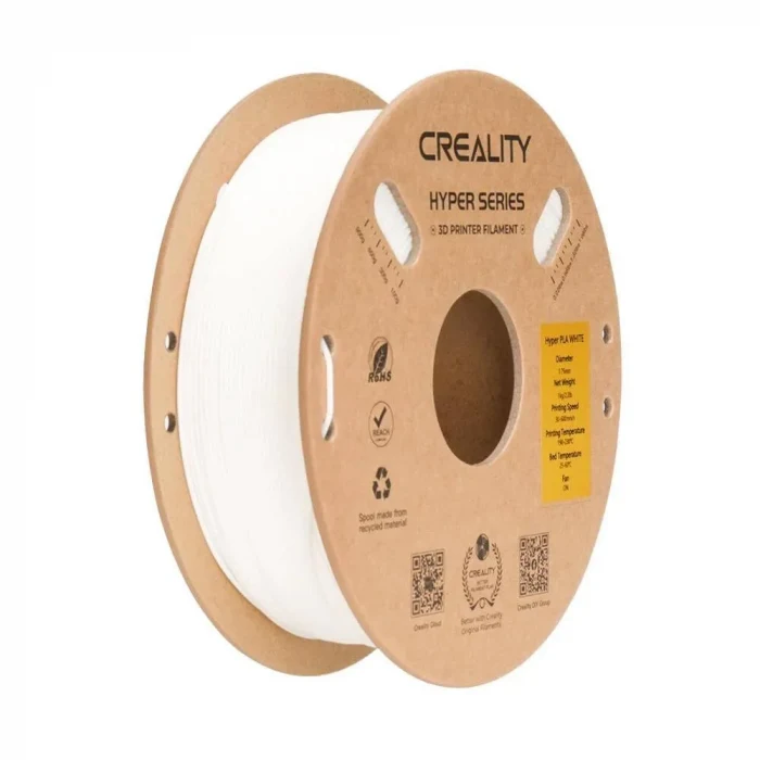 Creality Hyper PLA Beyaz Filament 1.75mm 1Kg