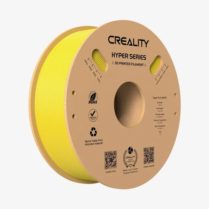 Creality Hyper PLA Sarı 1.75 Mm 3D Yazıcı Filament 1kg