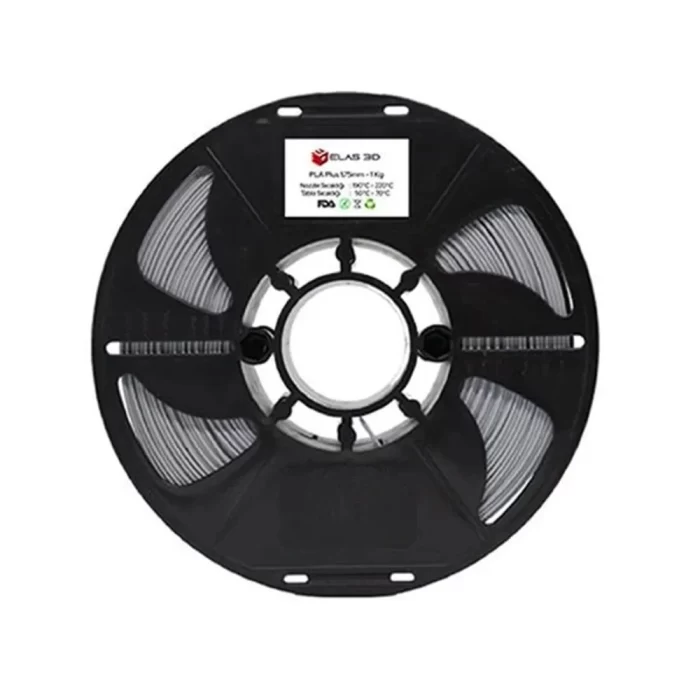 Elas 1.75mm Gri Pla Plus Filament